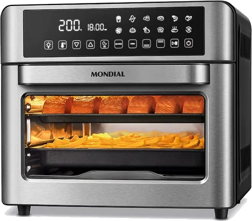 Air Fryer Forno Mondial 25L: vale trocar o cesto pelo forno?