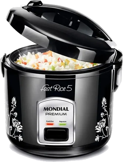 Panela Elétrica de Arroz Mondial Fast Rice 5 Premium: rápida e barata de manter