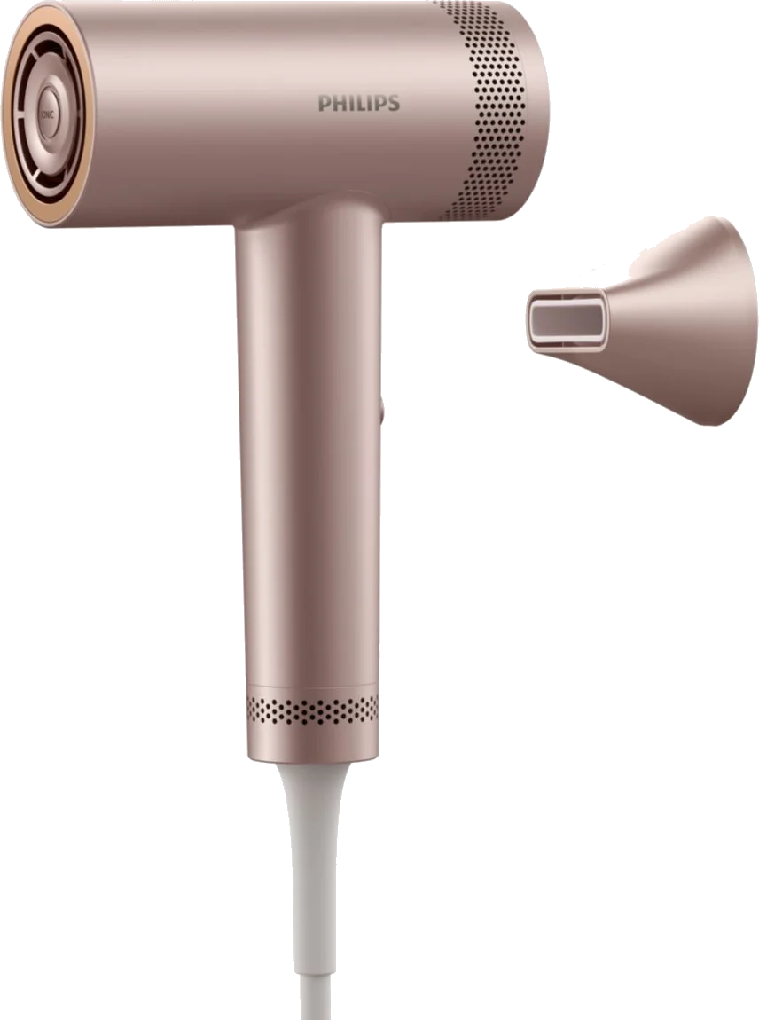 Secador Philips Série 8000 (BHD837): o motor de 228 km/h é real, mas o "50% menos energia" compara só com outro secador da própria Philips