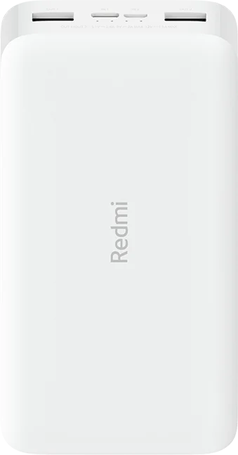 Power Bank Xiaomi Redmi 20000mAh 18W: a USB-C carrega o power bank, não o seu celular